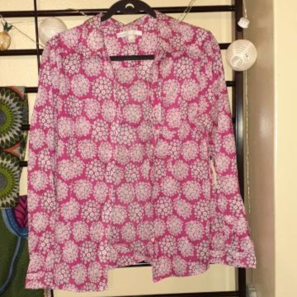 Large Button Down.